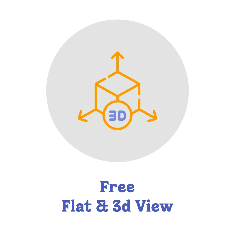 Flat 3D View