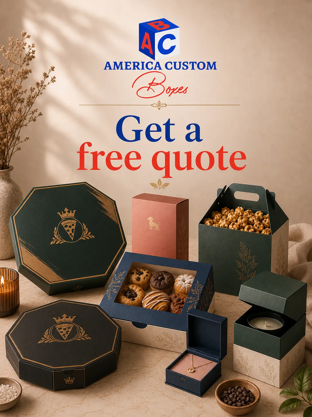 Custom packaging quote — America Custom Boxes