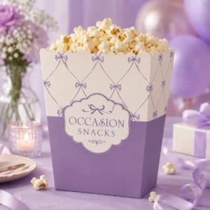 Custom Printed Popcorn Boxes