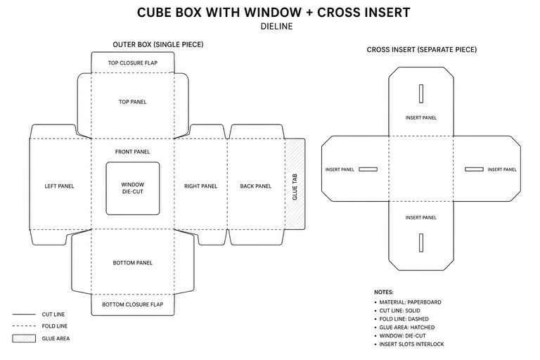 Candle Box with Insert
