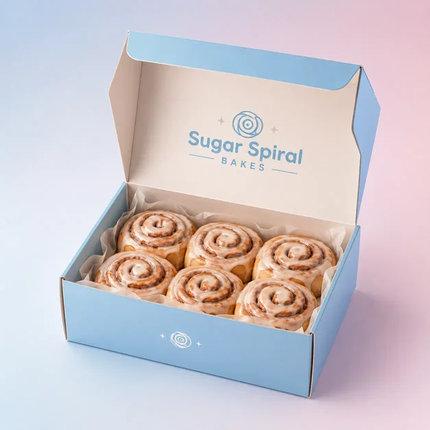 Cinnamon Roll Packaging
