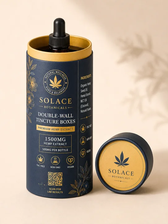 Double-Wall Tincture Boxes